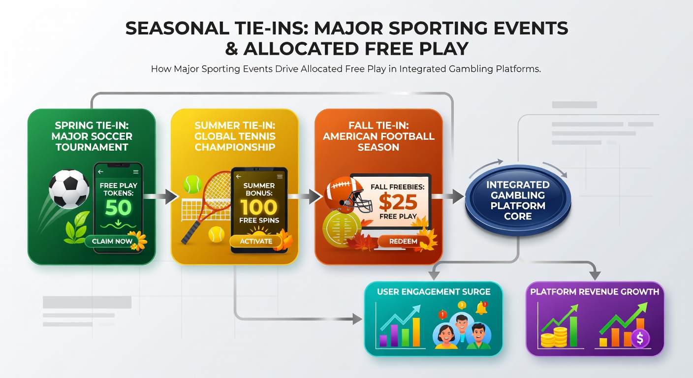 Mobile interface displaying allocated free play credits activated during a major league championship event
